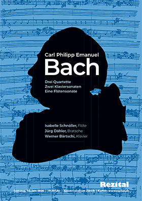 Rezital Konzertplakat