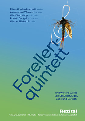 Rezital Konzertplakat